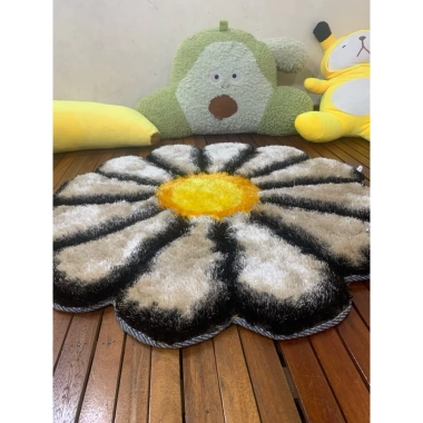 Thảm chùi chân bông hoa cao cấp - Thảm lau chân cực đẹp, giá ưu đãi 370.000 VND