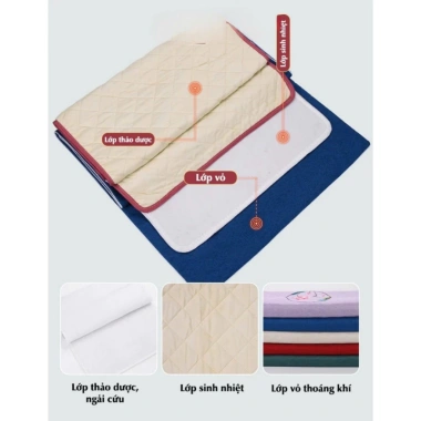 Thảm Chườm Ấm Ngải Cứu Loại 1 - Nóng Cắm Điện, Giảm Giá Đặc Biệt 336,310₫