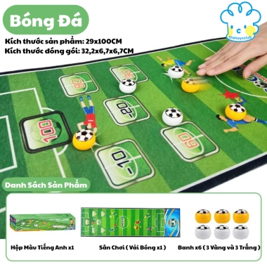 Thảm Chuyển Banh Thể Thao 1M Cho Bé - Curling, Bowling, Golf, Bóng Đá, Bóng Rổ, Giá 87k 8