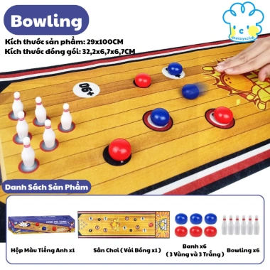 Thảm Chuyển Banh Thể Thao 1M Cho Bé - Curling, Bowling, Golf, Bóng Đá, Bóng Rổ, Giá 87k 9