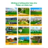 Thảm Cỏ Nhân Tạo 1cm Kích Thước Trang Trí Sân Vườn Lót Sàn Ban Công Giá 100k 5