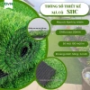 Thảm cỏ nhân tạo xanh tự nhiên, đế PP – Trang trí sân chơi, sự kiện, đám cưới S11C – Giá 100.000đ 2