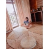Thảm cói đan thủ công 1 lớp, decor sàn homestay, quán, nhà cửa, chỉ 175.000₫ 6