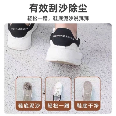 Thảm cửa hình tròn lụa Tai Chi Bagua - chống thấm, dùng ngoài trời, giảm 194k