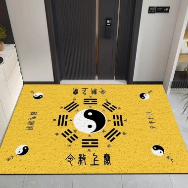 Thảm cửa hình tròn lụa Tai Chi Bagua - chống thấm, dùng ngoài trời, giảm 194k 10 Thảm cửa hình tròn lụa Tai Chi Bagua - chống thấm, dùng ngoài trời, giảm 194k 10