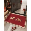 Thảm cửa ra vào đỏ 2.026 Năm Ngựa - Chống trượt, lễ hội, lối vào và hành lang 2