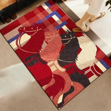 Thảm đỏ lễ hội Tết 2.026 - Trang trí năm Ngựa, giá chỉ 99.000₫, không gian vui vẻ