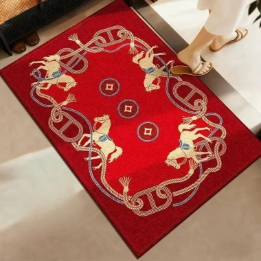 Thảm đỏ lễ hội Tết 2.026 - Trang trí năm Ngựa, giá chỉ 99.000₫, không gian vui vẻ