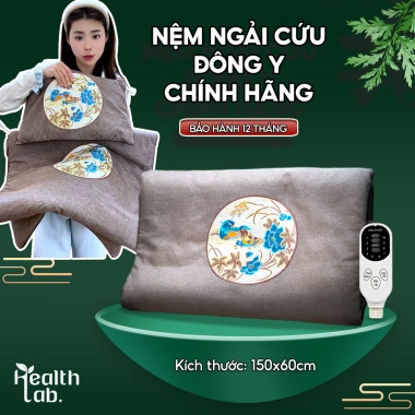 Thảm Gối Ngải Cứu Health Lab - Ngủ Ngon, Sâu Giấc, Giảm Đau Cổ Vai Gáy - 490k