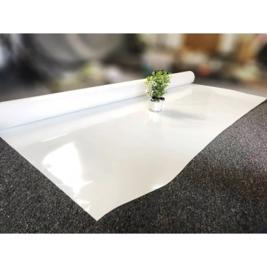 Thảm gương trắng 2m Plastic bóng 0.16mm - Trải sàn tiệc cưới, chụp hình studio, bán lẻ 245k 7