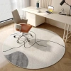 Thảm hình tròn 80‑140cm – Thảm trải sàn phòng khách, phòng ngủ, chăn thảm đa kích, giảm giá 165k 6