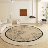 Thảm hình tròn 80‑140cm – Thảm trải sàn phòng khách, phòng ngủ, chăn thảm đa kích, giảm giá 165k 8