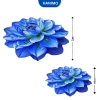 Thảm hoa 6D 1m HANIMO HA03 - Trang trí phòng ngủ, phòng khách, giảm giá chỉ 70.000₫ 2
