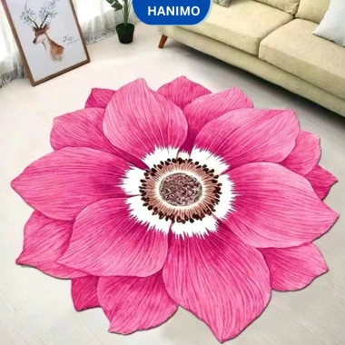 Thảm hoa 6D 1m HANIMO HA03 - Trang trí phòng ngủ, phòng khách, giảm giá chỉ 70.000₫ 10