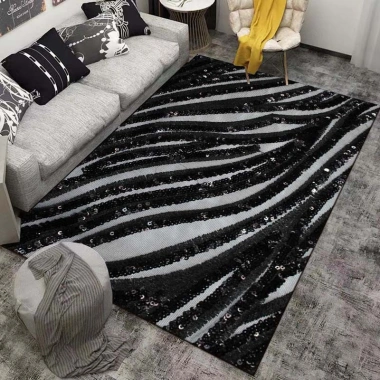 Thảm in hình ngựa vằn - Trang trí phòng ngủ, phòng khách, sofa, sàn - Giá ưu đãi 226.612₫