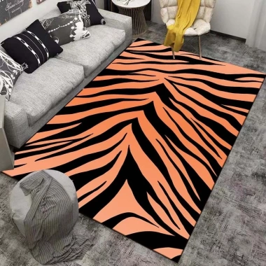 Thảm in hình ngựa vằn - Trang trí phòng ngủ, phòng khách, sofa, sàn - Giá ưu đãi 226.612₫