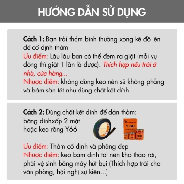 Thảm JACQUARD dày 5mm chống trơn trượt, thảm nỉ cho văn phòng, phòng ngủ, phòng khách Giá 15.000₫