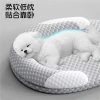 Thảm làm mát cổ thú cưng, tổ mềm, tháo rời & giặt được, 4 mùa cho chó mèo