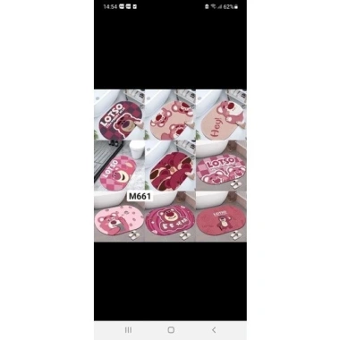 Thảm Lau Chân Hình Chú Gấu Hot Hit – Siêu Thấm, Dễ Giặt, Free Ship, Giá 38.000₫