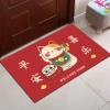 Thảm Lau Chân Hình Mèo Tết HT01 Giá 42.000 VNĐ - Siêu Thấm, Đệm êm, Giảm Giá 2