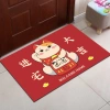Thảm Lau Chân Hình Mèo Tết HT01 Giá 42.000 VNĐ - Siêu Thấm, Đệm êm, Giảm Giá 4
