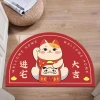 Thảm Lau Chân Hình Mèo Tết HT01 Giá 42.000 VNĐ - Siêu Thấm, Đệm êm, Giảm Giá 8