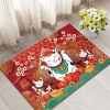 Thảm Lau Chân Hình Mèo Tết HT01 Giá 42.000 VNĐ - Siêu Thấm, Đệm êm, Giảm Giá 9