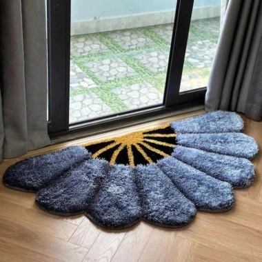 Thảm Lau Chân Hình Quạt Sang Trọng – Decor Phòng Ngủ & Phòng Khách, Trang Trí Tết, Giá 95.000₫ 7 Thảm Lau Chân Hình Quạt Sang Trọng – Decor Phòng Ngủ & Phòng Khách, Trang Trí Tết, Giá 95.000₫ 7