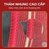 Thảm Lau Chân Lông Cừu 40x60cm Ngựa Đỏ May Mắn, Đế Silicon Thấm Hút - Giá 66.000đ 3