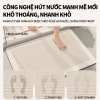 Thảm Lau Chân Phòng Tắm Siêu Thấm Nước, Dày Dặn, Chống Trượt 40x60/60x90 cm YUUS - Giá 69.000 VND 2