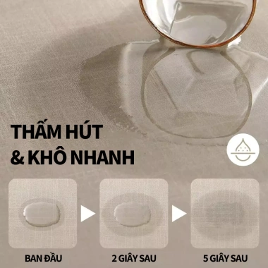 Thảm Lau Chân Phòng Tắm Siêu Thấm Nước, Dày Dặn, Chống Trượt 40x60/60x90 cm YUUS - Giá 69.000 VND