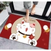 Thảm Lau Chân Siêu Thấm Nước Chống Trơn Trượt Mèo Chiêu Tài Nhật Bản - 16.900đ 9