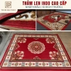 Thảm Len Indo ĐẠI PHÁT Xù Lông, Giữ Màu Lâu, Dày Mịn cho Phòng Khách và Thờ - 1.69 Triệu
