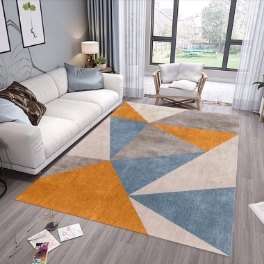 Thảm lì Bali nhập khẩu 1.6x2.3m - Phong cách Bắc Âu, trang trí phòng ngủ & khách, giá ưu đãi 139.000 VND