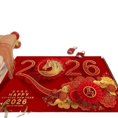 Thảm Lối Vào Cửa Chống Trơn Trượt 2.026 Năm Mới - Thảm Đỏ Đẹp Lót Sàn Tết, Giá 102.570 VND 5