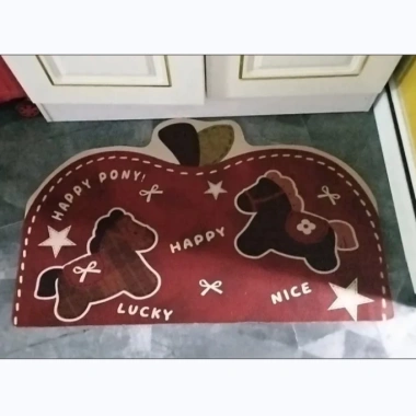Thảm Lối Vào Cửa Năm Ngựa 2.026 Pony - Chống Trơn Trượt, Chống Bụi, Giá 118k