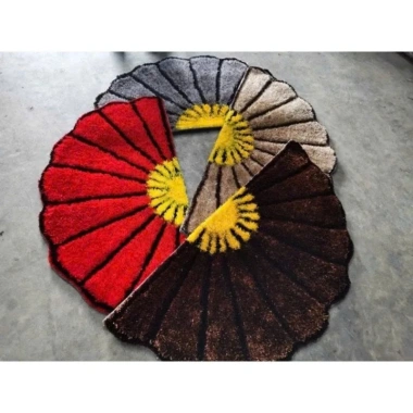 Thảm Lông Hình Quạt Siêu Mềm - Trang Trí Tết, Mịn Như Tơ, Giá chỉ 95.000 VNĐ 3 Thảm Lông Hình Quạt Siêu Mềm - Trang Trí Tết, Mịn Như Tơ, Giá chỉ 95.000 VNĐ 3
