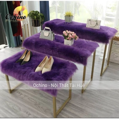 Thảm Lông Hồ Ly Cao Cấp Hình Chữ Nhật - Chụp Hình, Lót Ghế - Giảm 23% - 75.999đ
