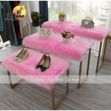 Thảm Lông Hồ Ly Cao Cấp Hình Chữ Nhật - Chụp Hình, Lót Ghế - Giảm 23% - 75.999đ