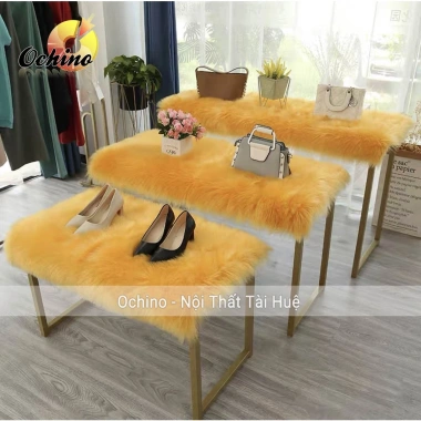 Thảm Lông Hồ Ly Cao Cấp Hình Chữ Nhật - Chụp Hình, Lót Ghế - Giảm 23% - 75.999đ