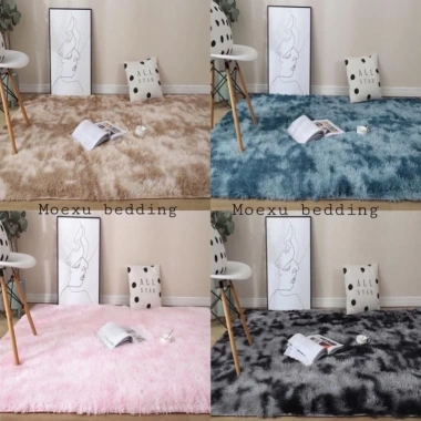 Thảm Lông Loang 1.6x2m Trang Trí, Trải Sàn Phòng Ngủ – Phòng Khách Giá Giảm 225k