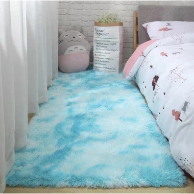 Thảm lông loang cao cấp đa màu, nhiều kích thước, siêu mềm, giảm 22% chỉ 63.840₫ 9