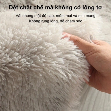 Thảm lông mềm mịn chống trượt - Trang trí phòng ngủ sang trọng, phòng khách, giá ưu đãi 114.000₫ 8 Thảm lông mềm mịn chống trượt - Trang trí phòng ngủ sang trọng, phòng khách, giá ưu đãi 114.000₫ 8