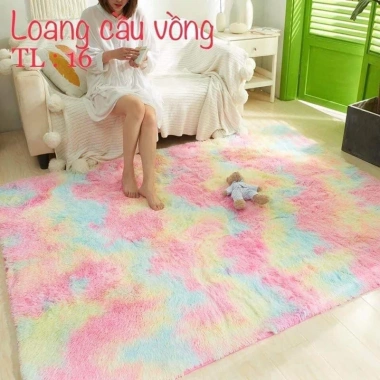 Thảm lông trải sàn 1m6x2m cao cấp - Chọn màu tùy thích, giảm giá 197.600₫ 6