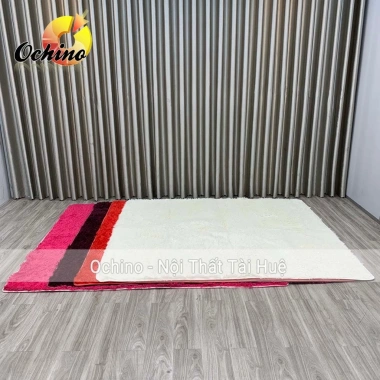Thảm lông trải sàn dày đẹp 1m8‑2m cho phòng khách, ngủ, quán – không rụng lông, có sẵn 3