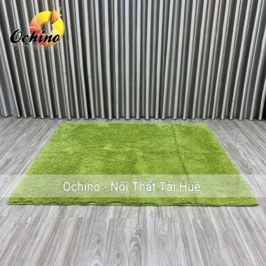 Thảm lông trải sàn dày đẹp 1m8‑2m cho phòng khách, ngủ, quán – không rụng lông, có sẵn 9