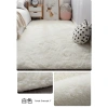 Thảm lông trắng dày mịn 1.6x2m, 80x2m, 50x1.6m - Phòng ngủ, phòng khách, chân giường, giảm giá 60.000