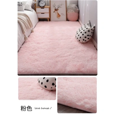 Thảm lông trắng dày mịn 1.6x2m, 80x2m, 50x1.6m - Phòng ngủ, phòng khách, chân giường, giảm giá 60.000