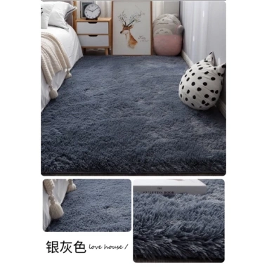 Thảm lông trắng dày mịn 1.6x2m, 80x2m, 50x1.6m - Phòng ngủ, phòng khách, chân giường, giảm giá 60.000