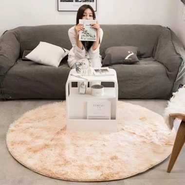 Thảm lông tròn 1m – Siêu mềm, thấm hút, giảm giá 129.000đ, giá gốc 165.120đ